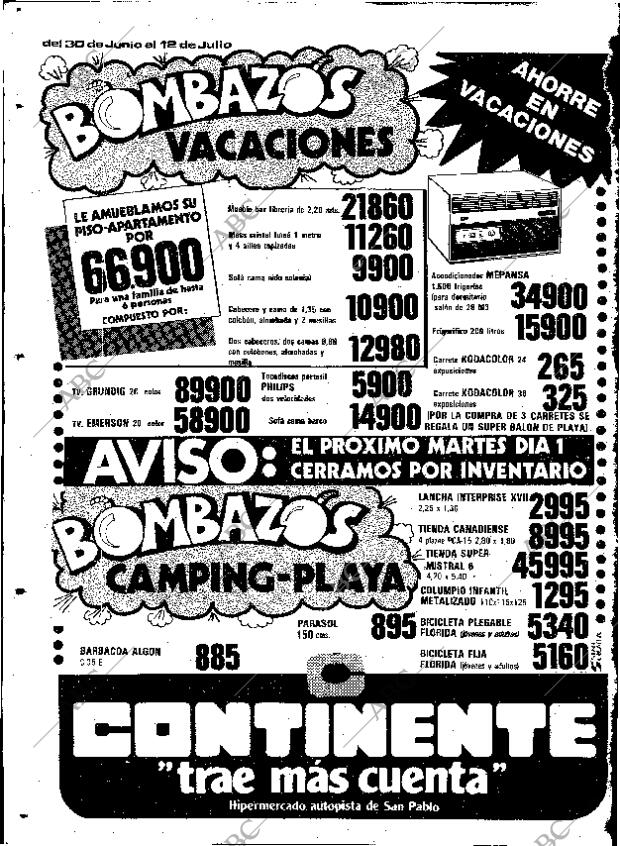 ABC SEVILLA 29-06-1980 página 104