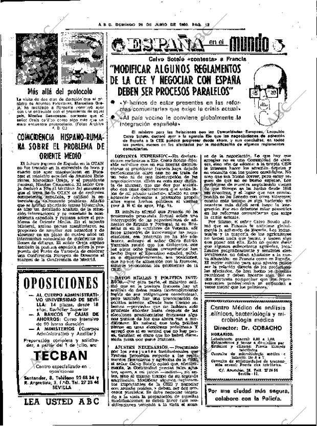 ABC SEVILLA 29-06-1980 página 28