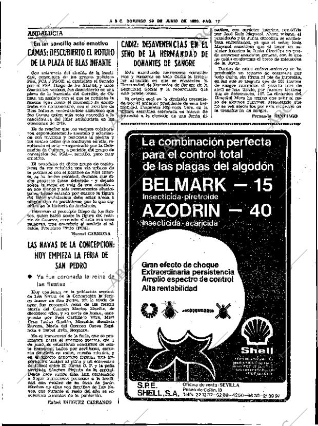 ABC SEVILLA 29-06-1980 página 33