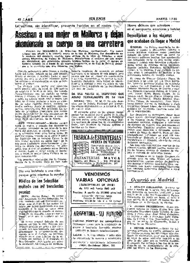 ABC MADRID 01-07-1980 página 64