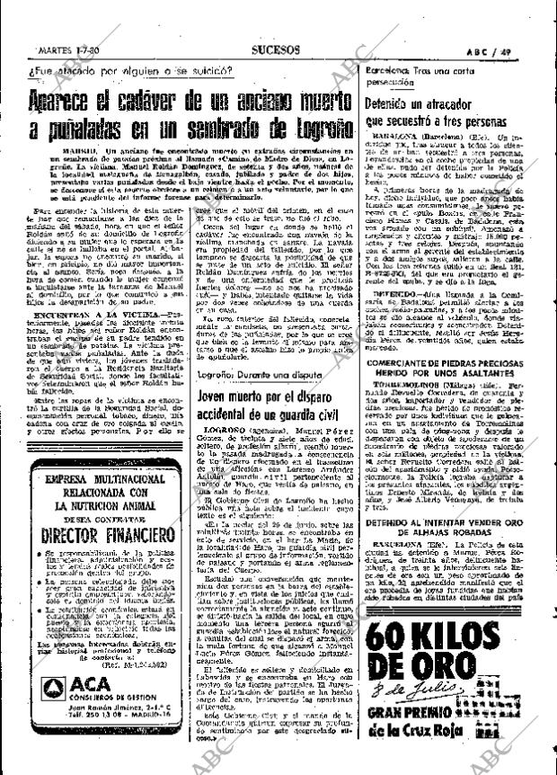 ABC MADRID 01-07-1980 página 65