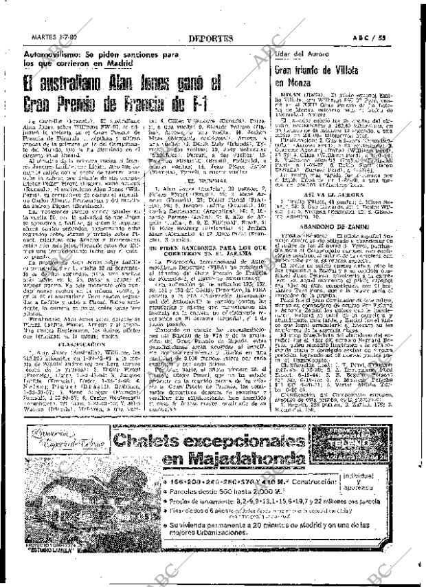 ABC MADRID 01-07-1980 página 71