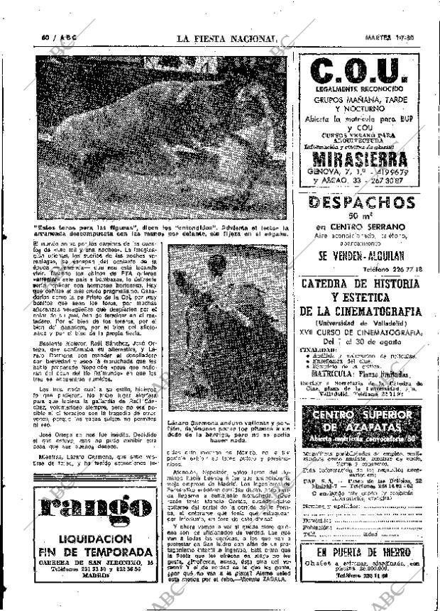 ABC MADRID 01-07-1980 página 76