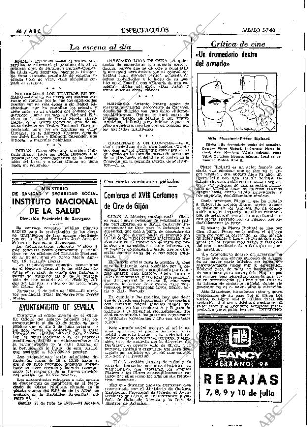 ABC MADRID 05-07-1980 página 58