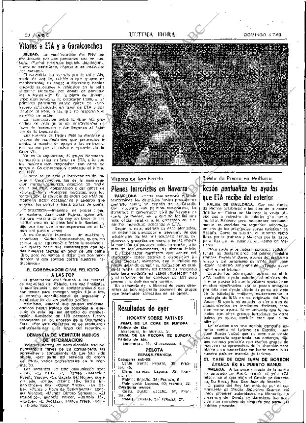 ABC MADRID 06-07-1980 página 96
