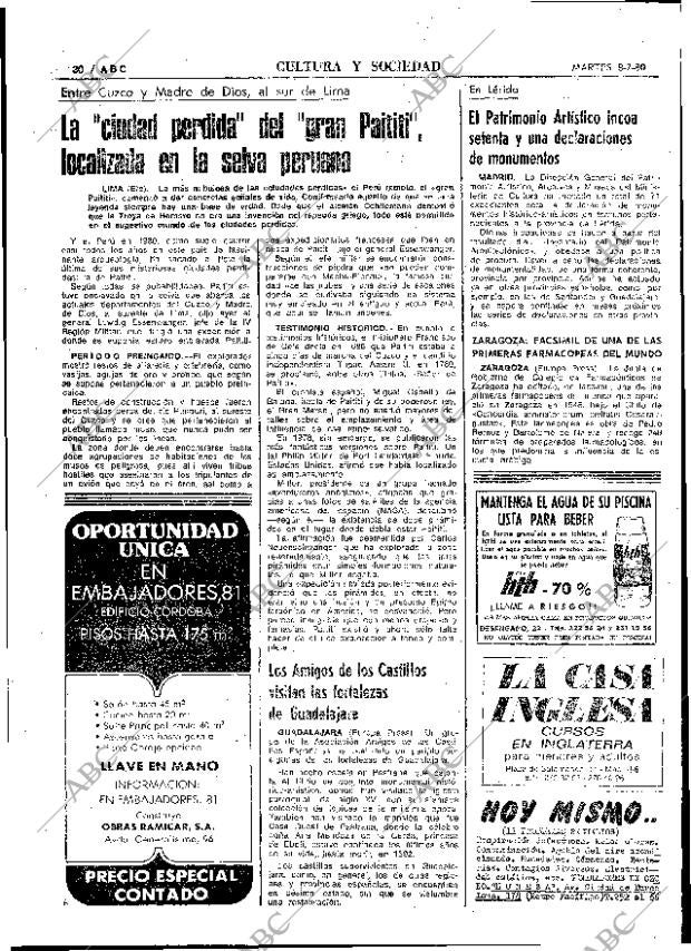ABC MADRID 08-07-1980 página 42