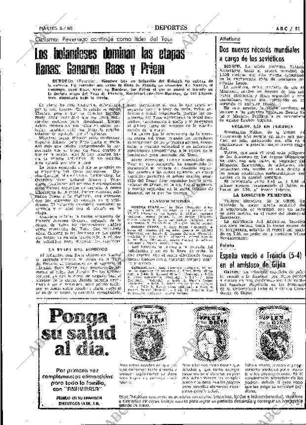 ABC MADRID 08-07-1980 página 63