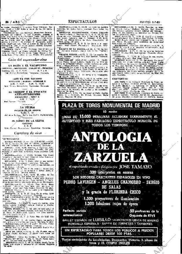 ABC MADRID 08-07-1980 página 70