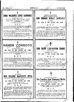 ABC MADRID 08-07-1980 página 90