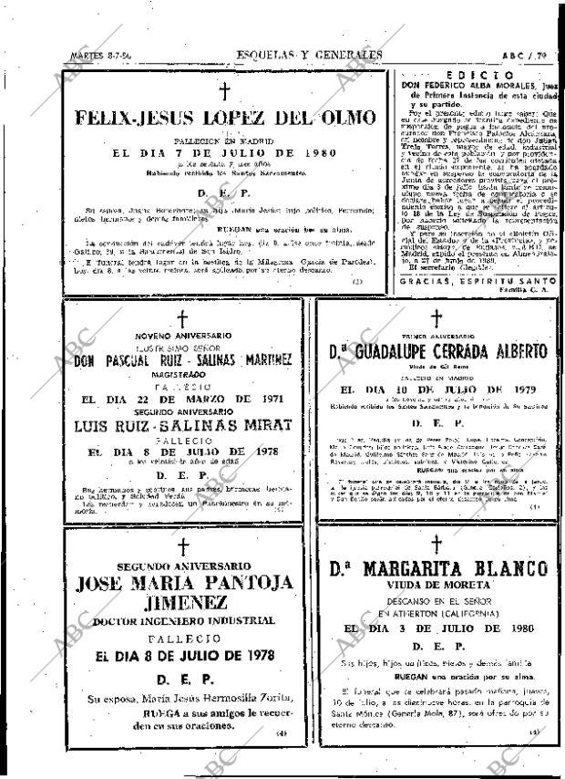 ABC MADRID 08-07-1980 página 91