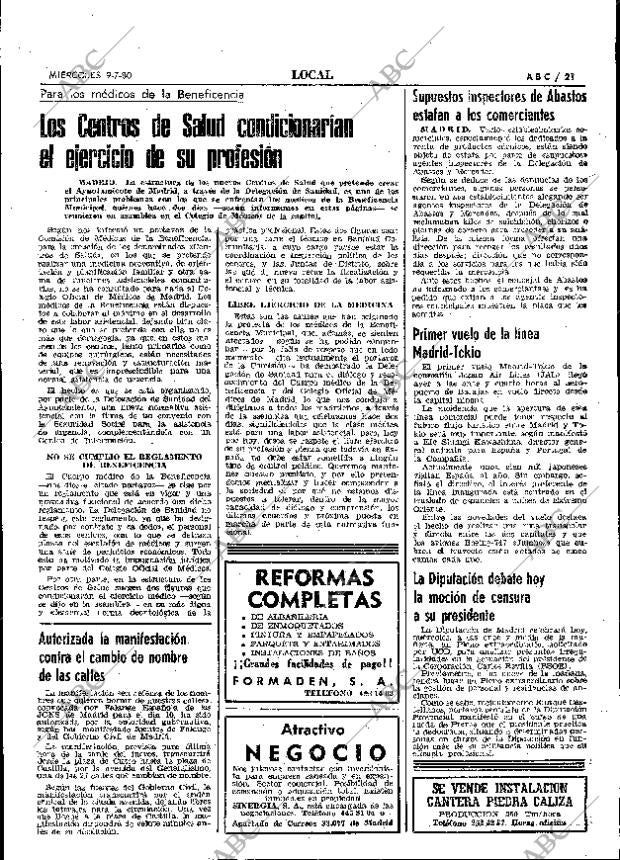 ABC MADRID 09-07-1980 página 29