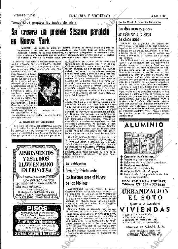 ABC MADRID 11-07-1980 página 39