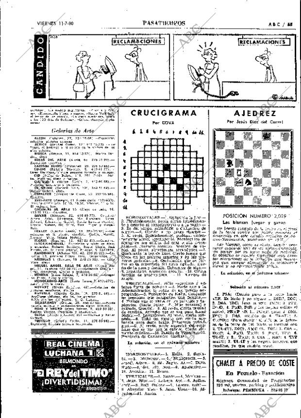 ABC MADRID 11-07-1980 página 67