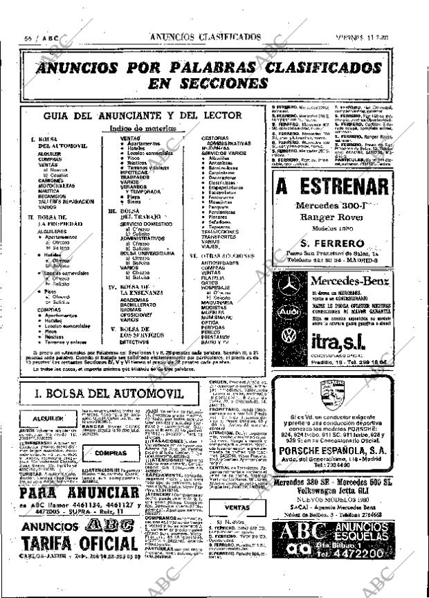 ABC MADRID 11-07-1980 página 68