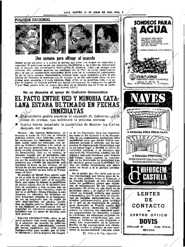 ABC SEVILLA 15-07-1980 página 21