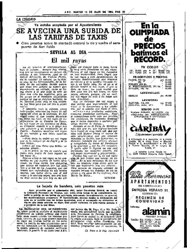 ABC SEVILLA 15-07-1980 página 37