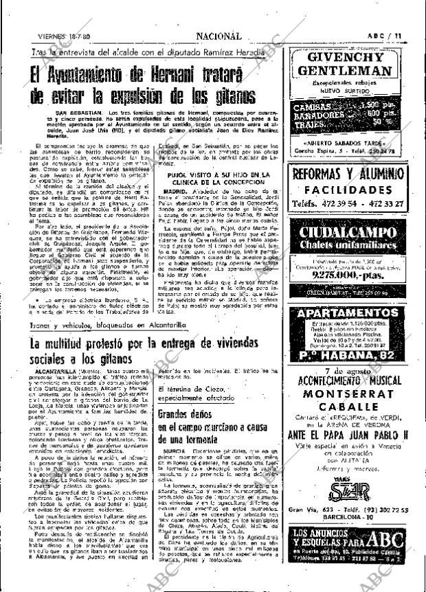 ABC MADRID 18-07-1980 página 23