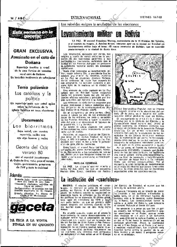 ABC MADRID 18-07-1980 página 28