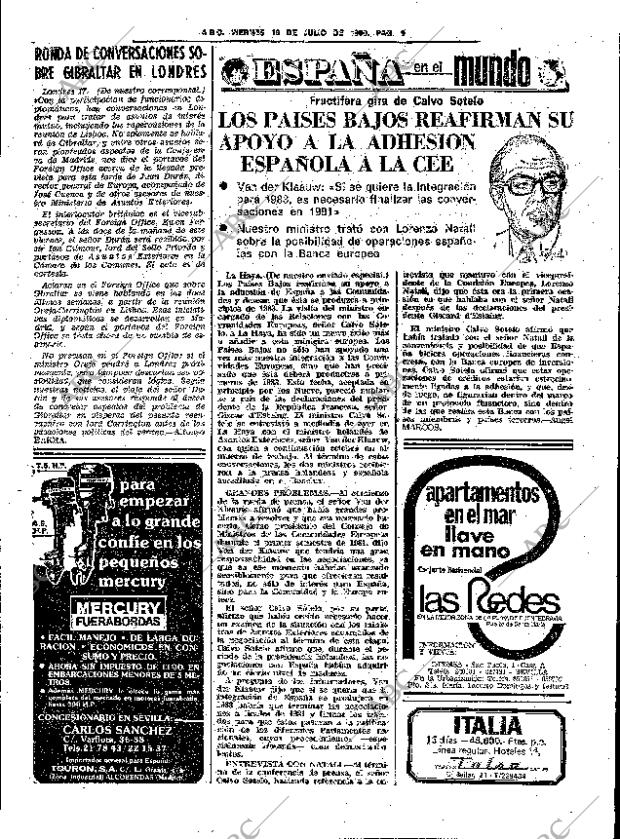 ABC SEVILLA 18-07-1980 página 17