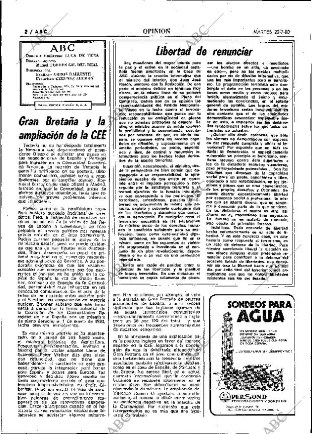 ABC MADRID 22-07-1980 página 14