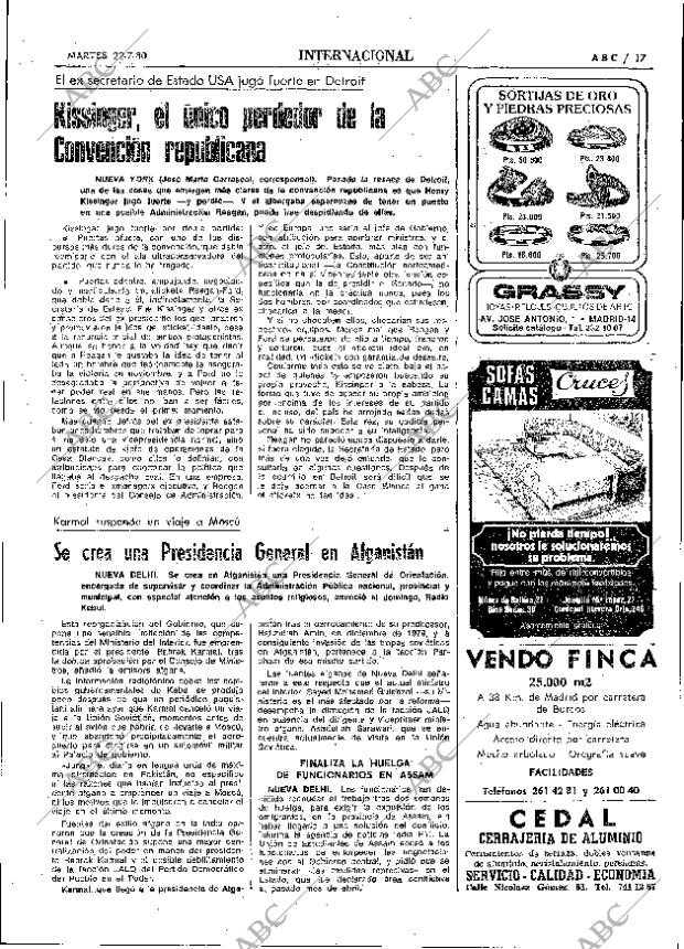 ABC MADRID 22-07-1980 página 29