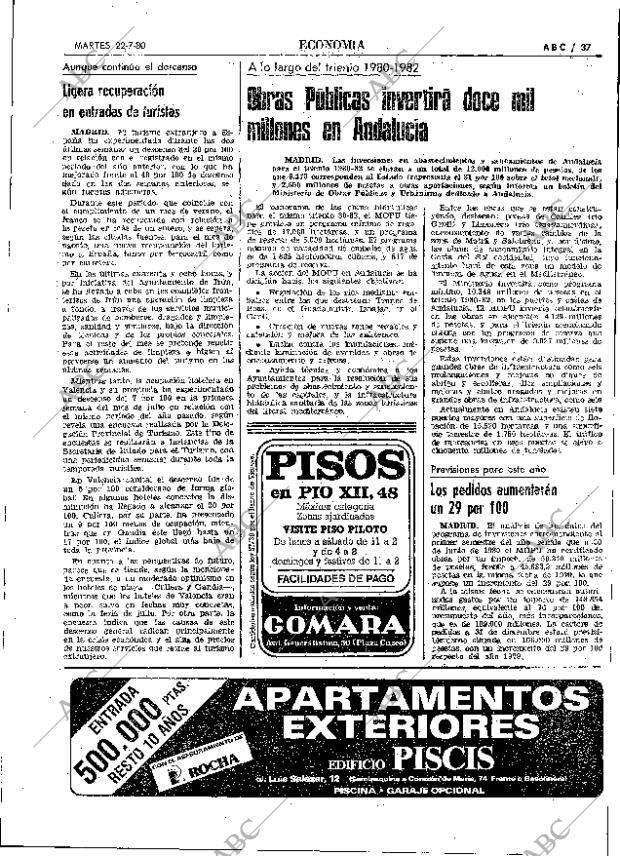 ABC MADRID 22-07-1980 página 49