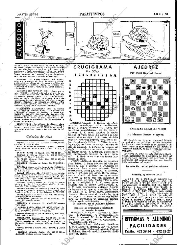 ABC MADRID 22-07-1980 página 75