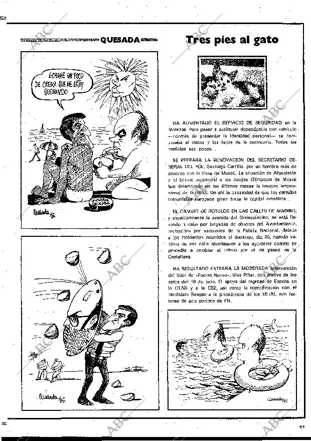 BLANCO Y NEGRO MADRID 23-07-1980 página 11