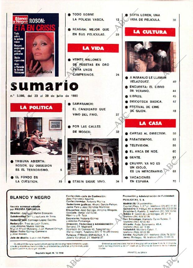 BLANCO Y NEGRO MADRID 23-07-1980 página 3