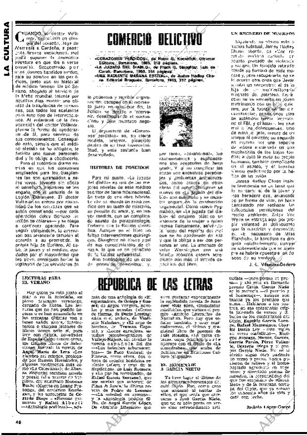 BLANCO Y NEGRO MADRID 23-07-1980 página 46
