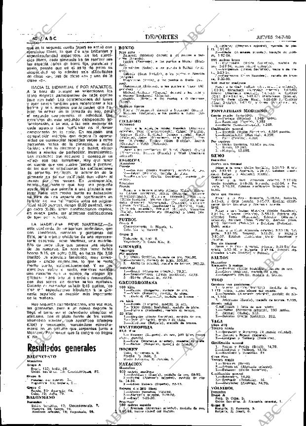 ABC MADRID 24-07-1980 página 48