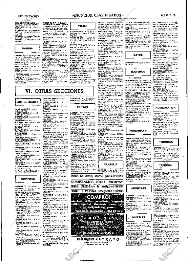 ABC MADRID 24-07-1980 página 67