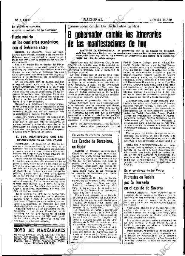 ABC MADRID 25-07-1980 página 18