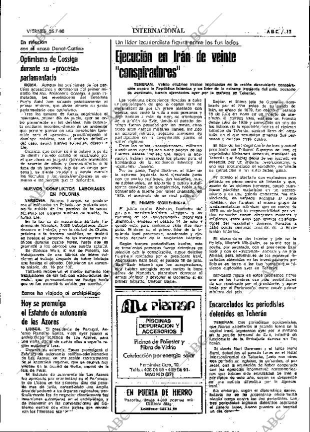 ABC MADRID 25-07-1980 página 21