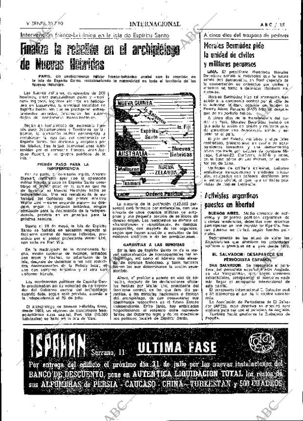 ABC MADRID 25-07-1980 página 23