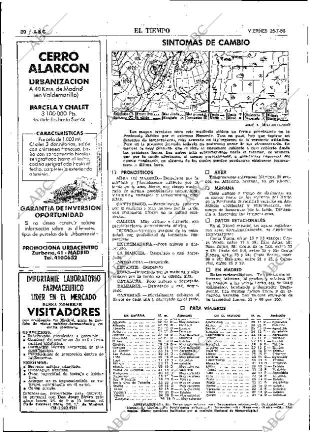 ABC MADRID 25-07-1980 página 28