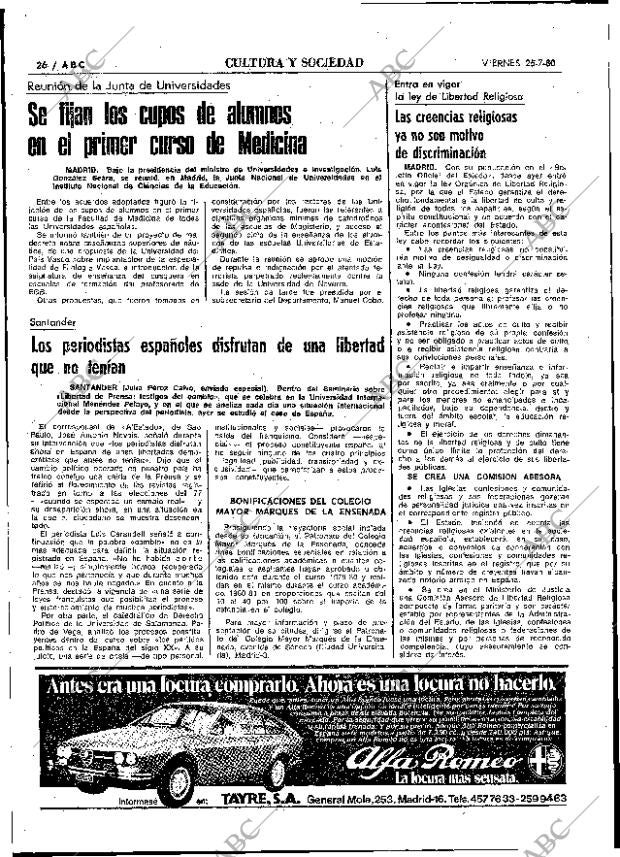 ABC MADRID 25-07-1980 página 34