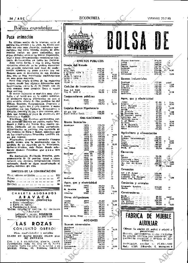 ABC MADRID 25-07-1980 página 42