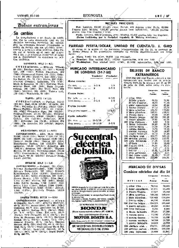 ABC MADRID 25-07-1980 página 45