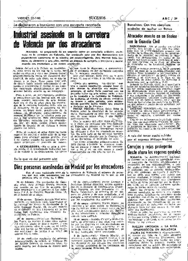 ABC MADRID 25-07-1980 página 47