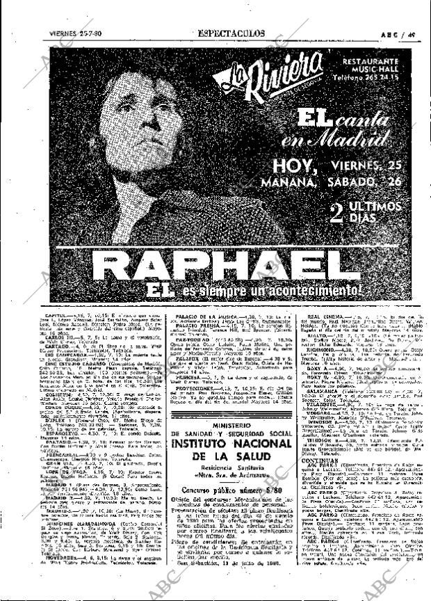 ABC MADRID 25-07-1980 página 57