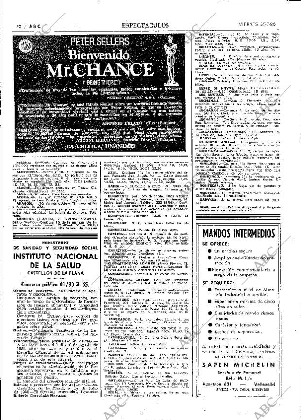 ABC MADRID 25-07-1980 página 58