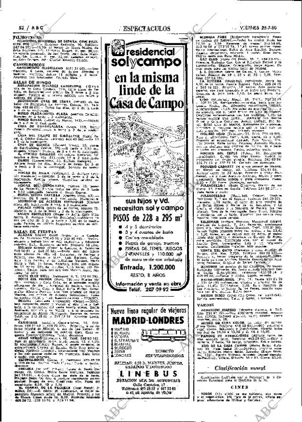 ABC MADRID 25-07-1980 página 60