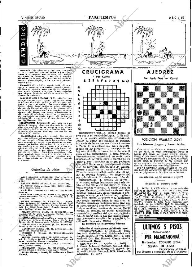 ABC MADRID 25-07-1980 página 61