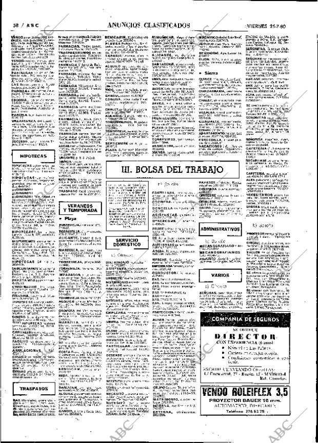 ABC MADRID 25-07-1980 página 66