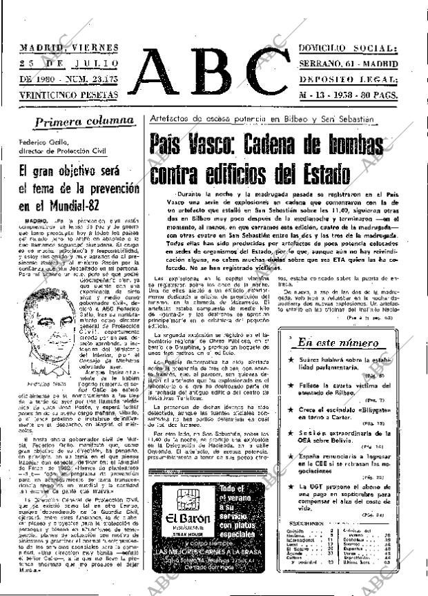 ABC MADRID 25-07-1980 página 9