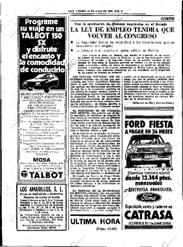 ABC SEVILLA 25-07-1980 página 14