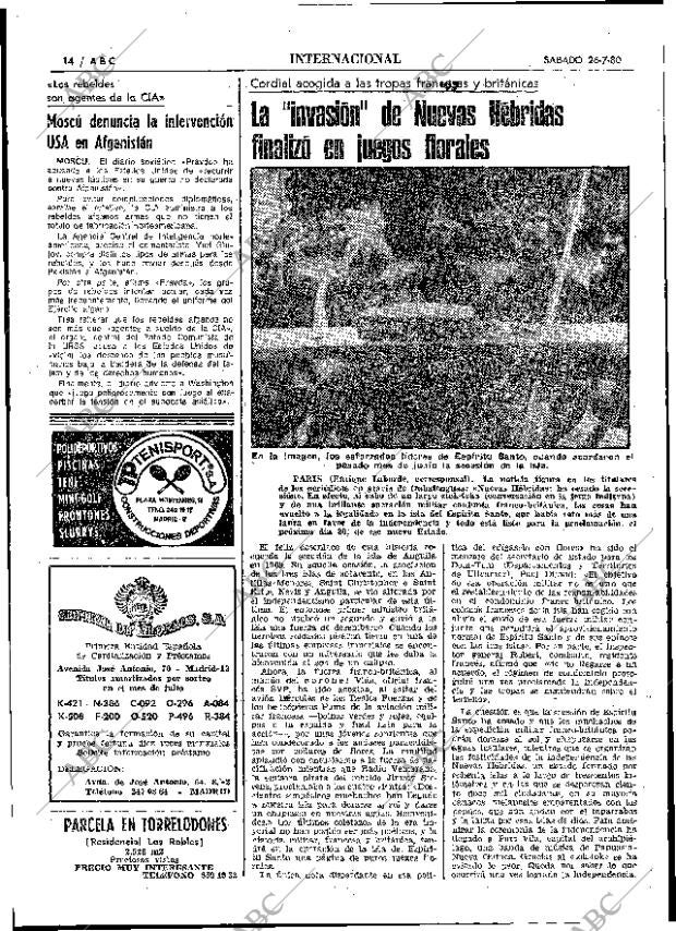 ABC MADRID 26-07-1980 página 22
