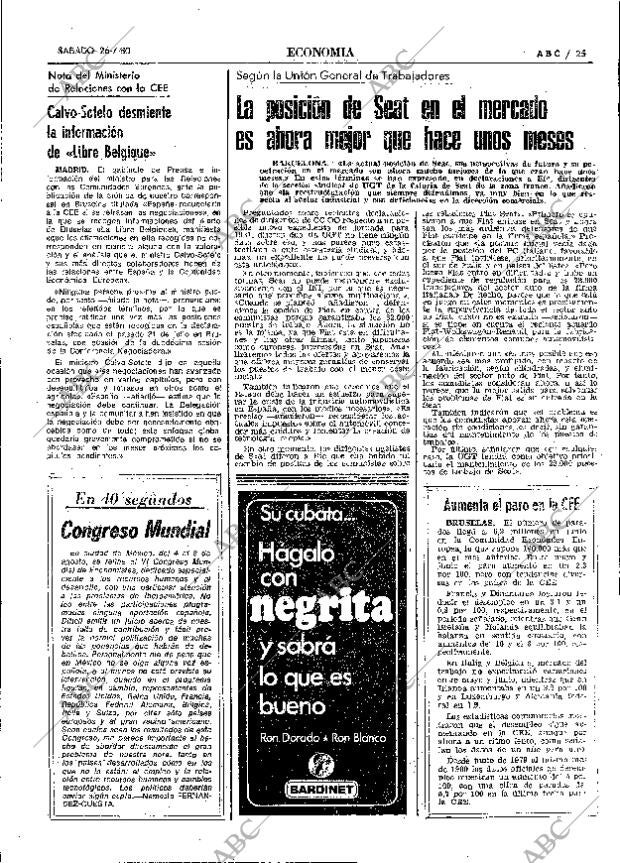 ABC MADRID 26-07-1980 página 33