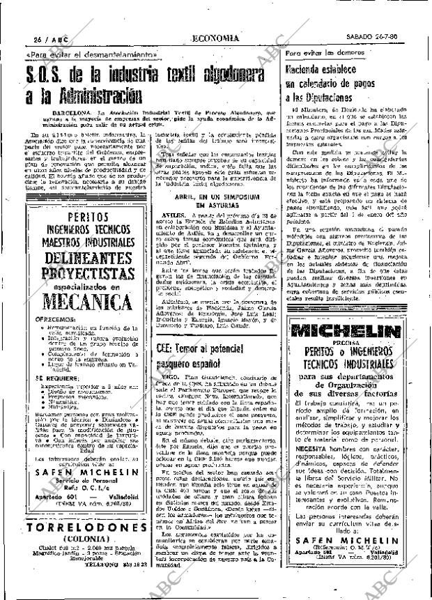 ABC MADRID 26-07-1980 página 34